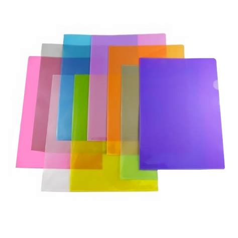 L-Shape File Folder (Plastic A4)