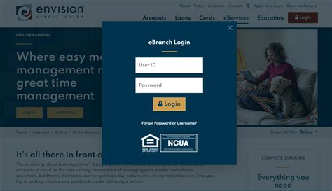 l.a. credit union login