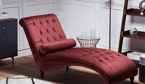 Chaise longue confort 67x159x90cm (Bordeaux) SOFIA 92