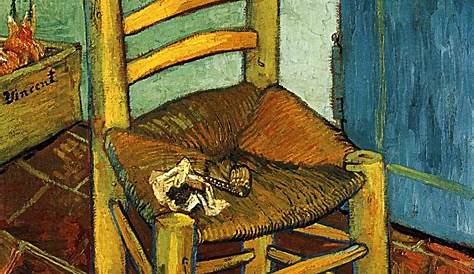 La Chaise Tableau Vincent Van Gogh Post Impressionism Arles Le