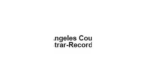 The Los Angeles County Registrar-Recorder/County Clerk | 12400 Imperial