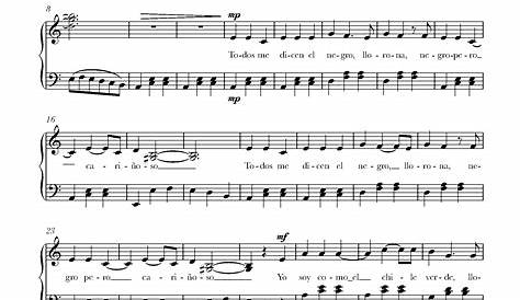 La Llorona By - Digital Sheet Music For Choral - Download & Print HX