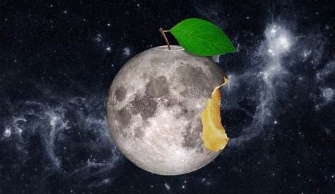 La manzana y la luna