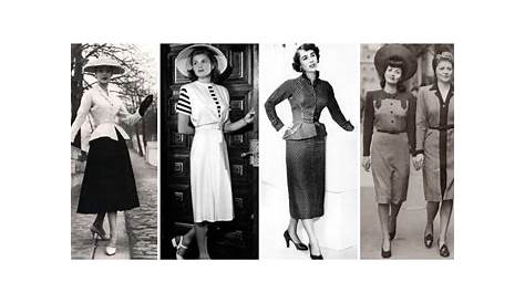 Moda De Los Años 40 Y 50 | Estilo Retro Y Vintage