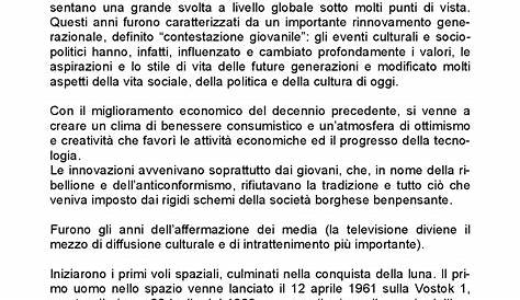 Tesina sulla moda negli anni 60 | Prove d'esame di Semiotica - Docsity