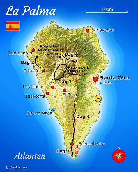 La Palma Vandramera Vandringsresor