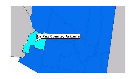 La Paz County Land Grid - Townships / Sections / Lots / Tracts