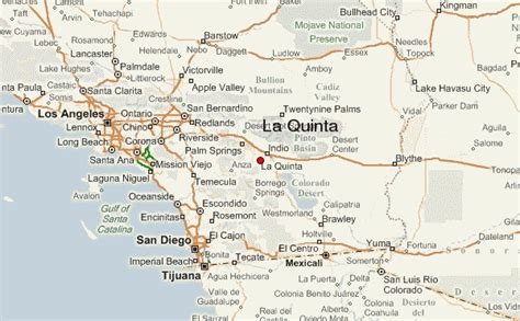 La Quinta Map Usa