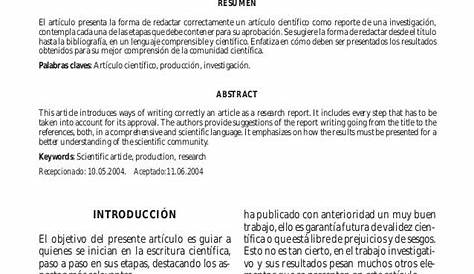 Articulo Cientifico | PDF | Science | Epistemología