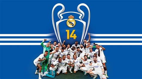 la 14 champions del madrid