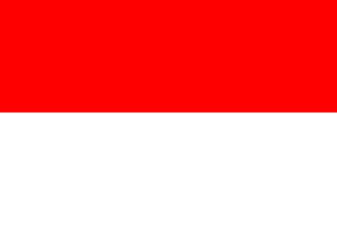 la bandera de indonesia