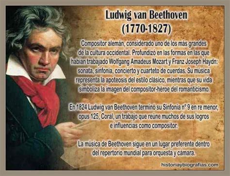 la biografia de beethoven