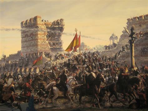 la caduta di costantinopoli