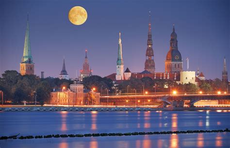 la capitale della lettonia