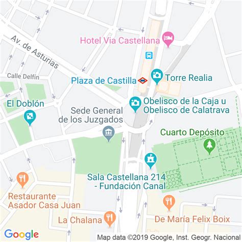 la castellana codigo postal