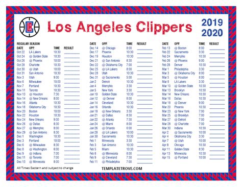 la clippers schedule tickets