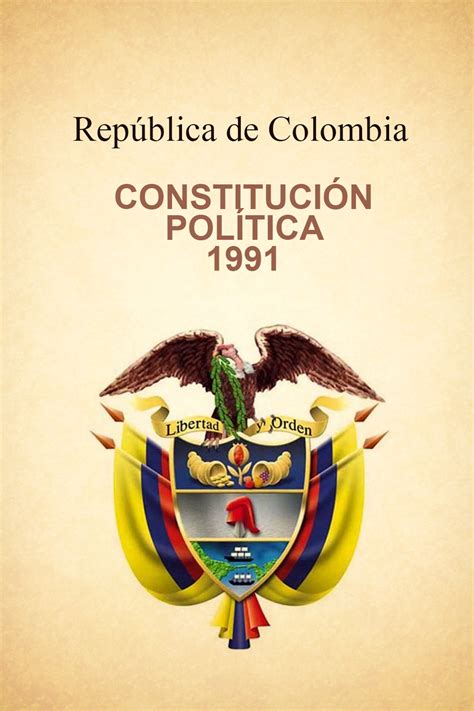 la constitución política de colombia