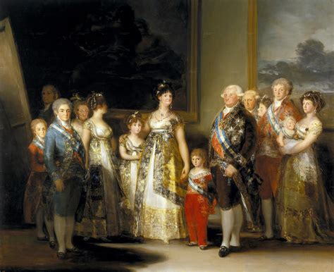 la familia de carlos iv de goya