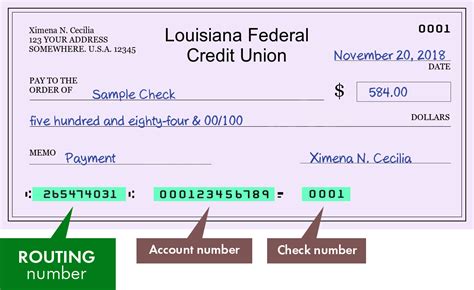 la federal credit union routing number
