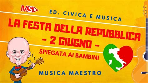 la festa della repubblica per bambini