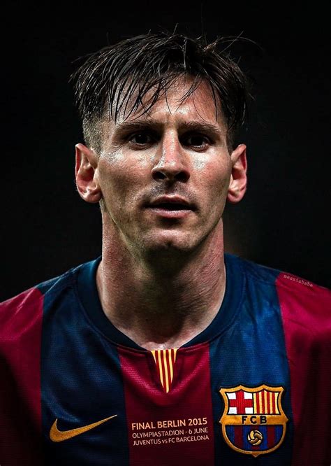 la foto de messi