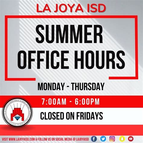 La Joya Hours