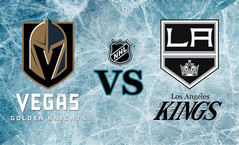 la kings vs golden knights