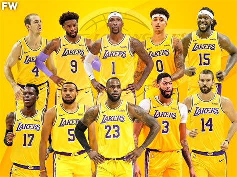 la lakers basketball team roster