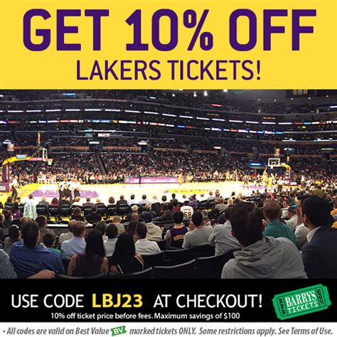 la lakers tickets cheap deals