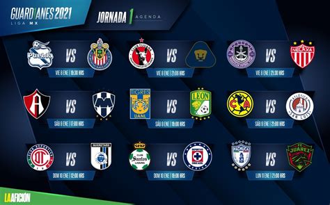 la liga mx schedule 2021