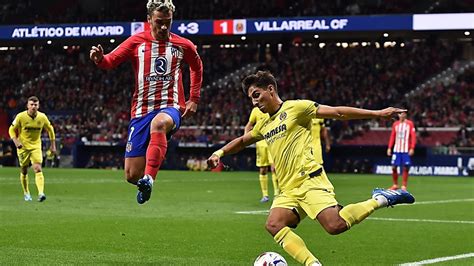 la liga villarreal vs atletico madrid