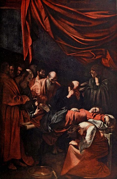 la mort de la vierge caravage