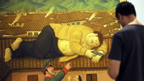 la muerte de escobar botero