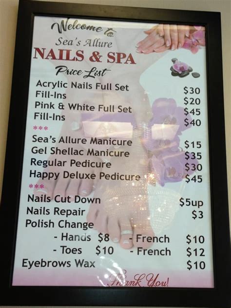 la nails near me prices