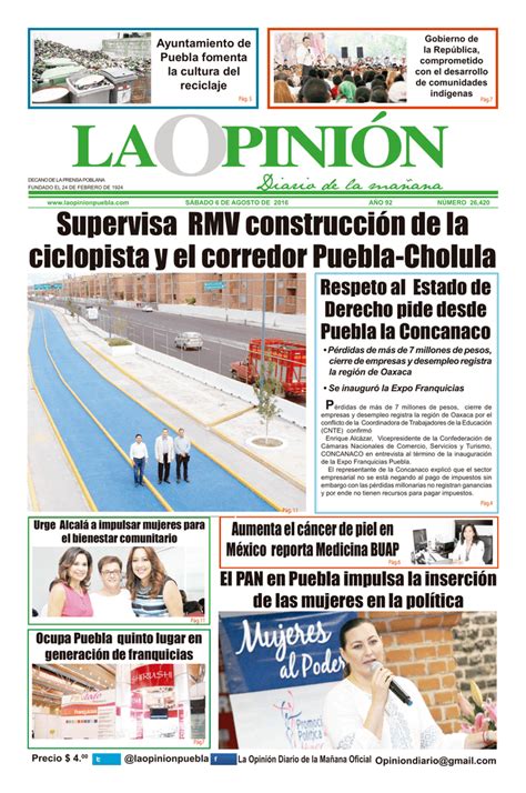 la opinión diario de la mañana