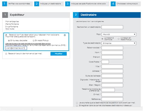 la poste france changement d'adresse