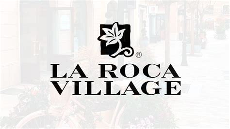 la roca village logo