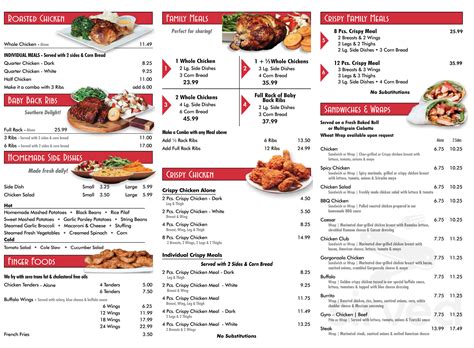 La Rosa Menu Secrets Revealed