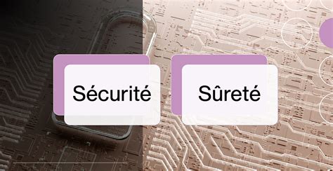 la securite et la surete