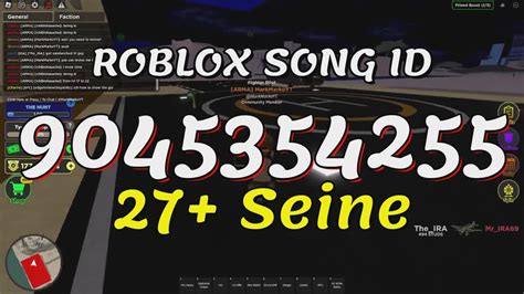 la seine and i Roblox ID - Roblox music codes
