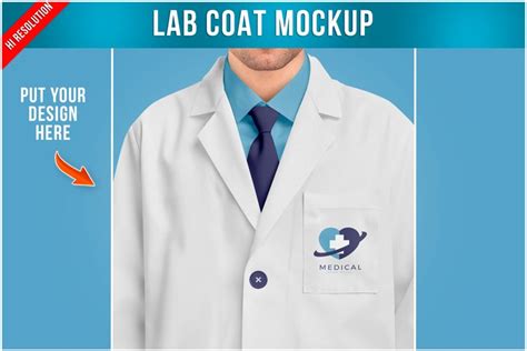 Lab Coat Mockup