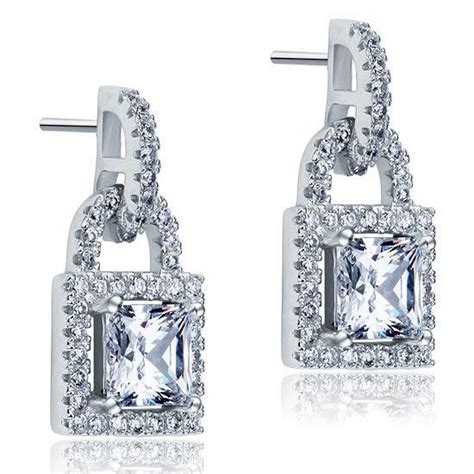 lab created black diamond earrings