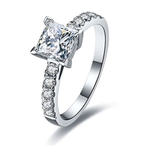 lab created moissanite engagement rings
