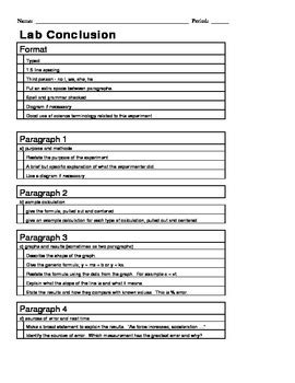 Lab Notebook Conclusion