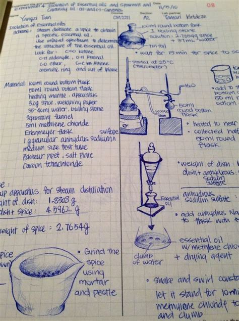Lab Notebook Writing