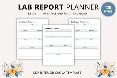 Lab Report Template Canva