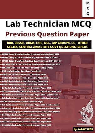 News Lab Technician Mcq Book
