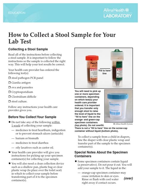 Labcorp Stool Sample Storage