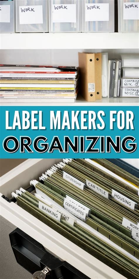 Label Makers For Pantry