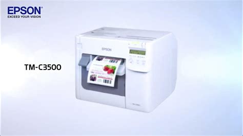 Label Software For Epson Tm-C3500